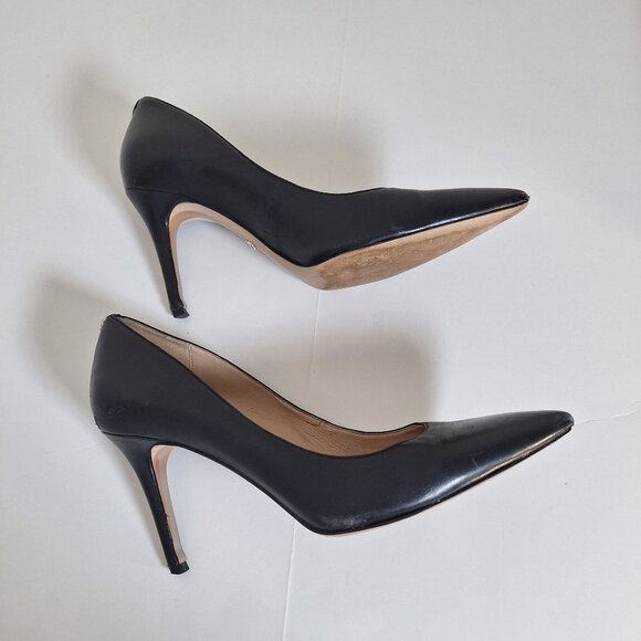 Sam Edelman Margie black patent leather high heels size 8 - Picture 11 of 13